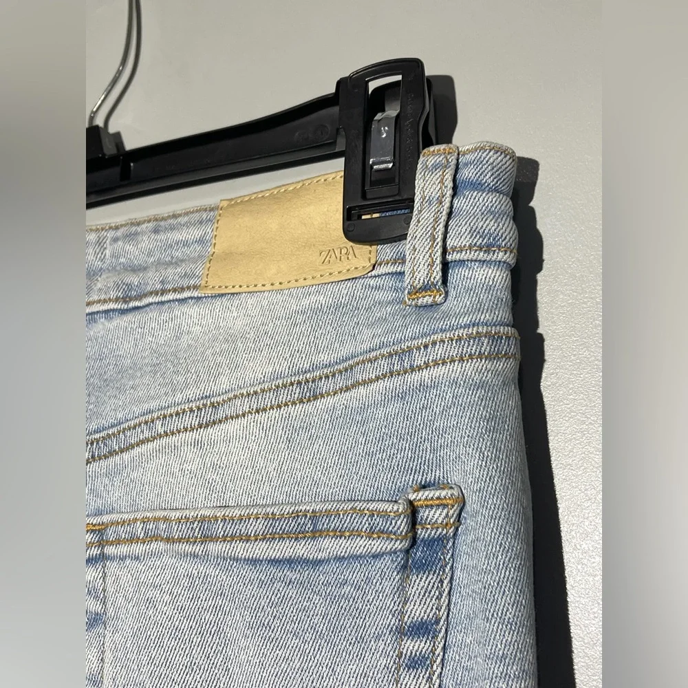 Zara Light Blue Skinny Jeans for Women‎